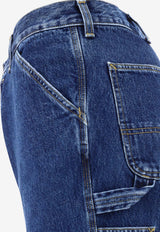 Carhartt Wip Single-Knee Straight-Leg Jeans Blue I03202401.06_5214c43e-1ddb-4d73-b647-3a19071768d2