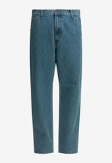 Carhartt Wip Single-Knee Straight-Leg Jeans Blue I03202401.12_889fc99b-d225-46c8-862e-34e4b4fb7625