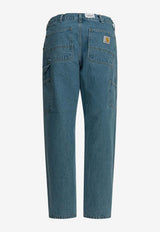 Carhartt Wip Single-Knee Straight-Leg Jeans Blue I03202401.12_889fc99b-d225-46c8-862e-34e4b4fb7625
