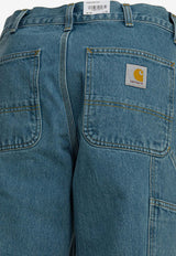 Carhartt Wip Single-Knee Straight-Leg Jeans Blue I03202401.12_889fc99b-d225-46c8-862e-34e4b4fb7625