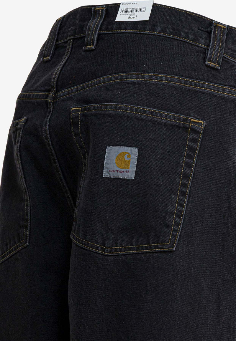 Carhartt Wip Brandon Straight-Leg Jeans  Black I03589389.06_34113ba2-775b-46ce-8502-2c4338f74f64