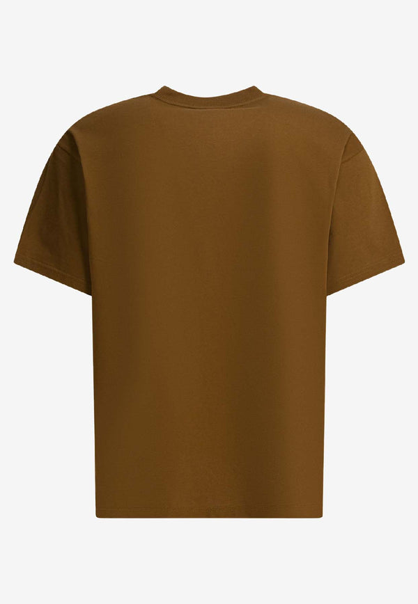 Carhartt Wip Sardinas Printed T-shirt Brown I036005HZ.XX_25214caa-3122-4b4d-9e73-2bb3844e22d5
