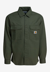 Carhartt Wip Kelly Logo Patch Overshirt Green I03627111.02_4d28a8ce-c1bd-4ef3-a101-605d0fea5d45