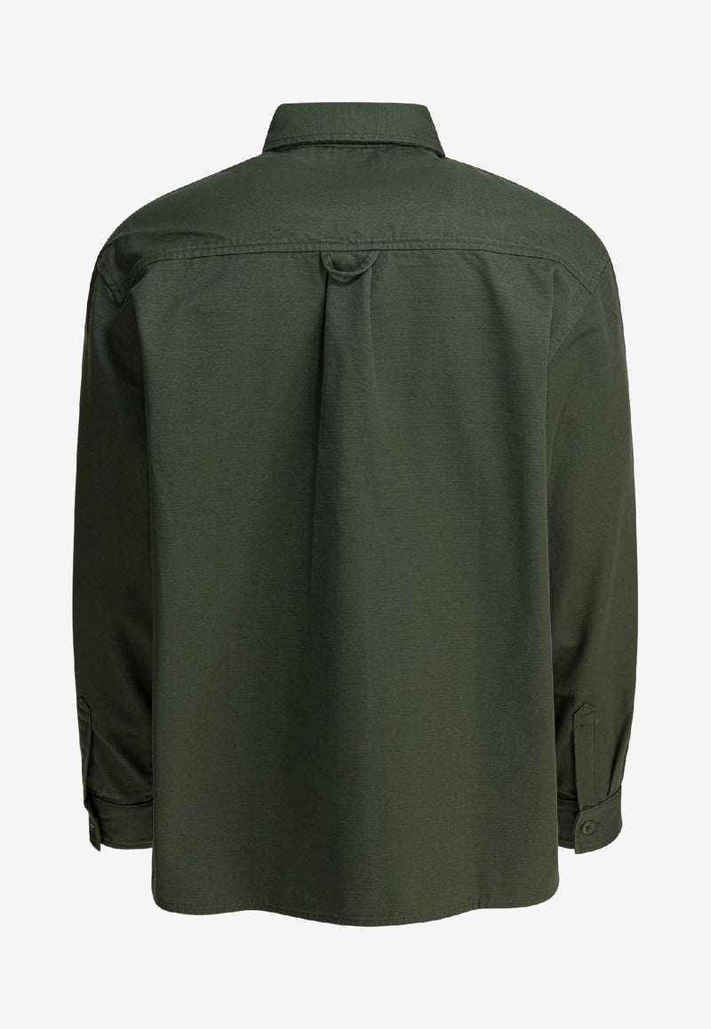 Carhartt Wip Kelly Logo Patch Overshirt Green I03627111.02_4d28a8ce-c1bd-4ef3-a101-605d0fea5d45