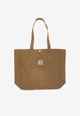 Bay Tote Bag with Logo-Patch