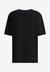 Chloé Flamingo Logo Oversized T-shirt Black CH26SJH20807070_38dfdd7b-d007-4be6-ba64-3e928b803b10
