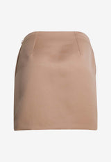 Chloé Duchess Satin Mini Pencil Skirt  Pink CH26SJU192626K7_ef3f75fb-a60b-4fdd-a263-d07c56db37ca