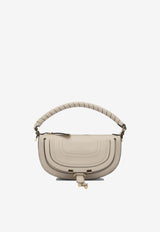 Chloé Mini Marcie Soft Leather Shoulder Bag  Ivory CH26SP927R3527J_3d699399-0671-43f1-a093-5500e7e91554