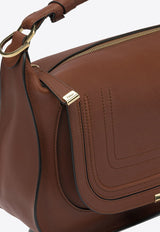 Chloé Small Marcie Shoulder Bag  Brown CH26SS882R3526M_8aee540d-582d-402b-bdcf-e4184f7557b4