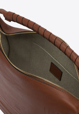 Chloé Small Marcie Shoulder Bag  Brown CH26SS882R3526M_8aee540d-582d-402b-bdcf-e4184f7557b4