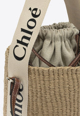 Chloé Small Woody Shoulder Bag  White