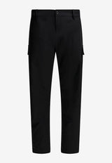 C.P. Company Metropolis Cargo Pants with Logo-Patch Black 20CLPA037A110407A999_382d3486-e1fc-4d42-8450-e9e16f1dc25c