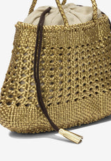 Dragon Diffusion Medium Santa Cano Handbag  Gold 8881GOLD_ef568b0a-9f67-4779-b2e4-bc1172589423