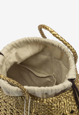 Dragon Diffusion Medium Santa Cano Handbag  Gold 8881GOLD_ef568b0a-9f67-4779-b2e4-bc1172589423