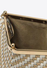 Etro Small Vela Woven Raffia Shoulder Bag  Beige WP1B0002AE311W1889_f271a560-00fa-487a-ab1a-2f161d35a2b8