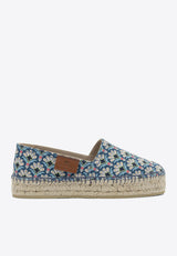 Etro Paisley Patterned Espadrilles Blue
