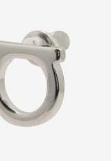 Ferragamo Gancini Stud Earrings Silver 0696430_73911538-7a35-42fe-a18b-eabad6c69cec