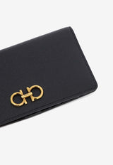 Ferragamo Gancini Leather Wallet Black 0726510_55cfca0a-be82-4662-b641-6a1a387c7608