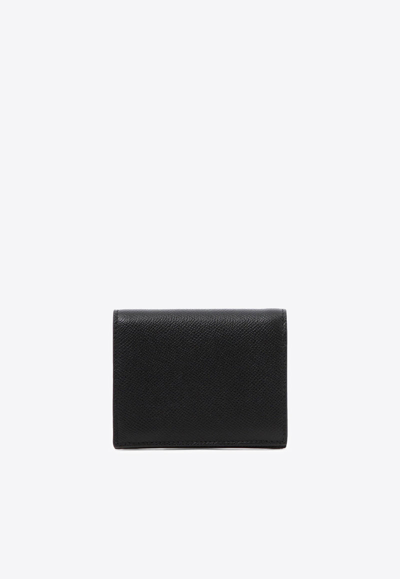 Ferragamo Gancini Compact Leather Wallet Black 0726512_7565d51f-d599-4e60-b49e-d4504cbbfe62