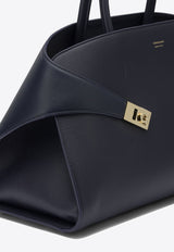 Ferragamo Large Hug Calf Leather Top Handle Bag Blue 0766649_b6ea64b0-cd95-4eed-8fc6-ea7b0fdf0d80