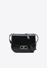 Ferragamo Double Gancini Leather Crossbody Bag Black 0789541_0e354ae4-f8d1-4f89-a884-1db66e42010a