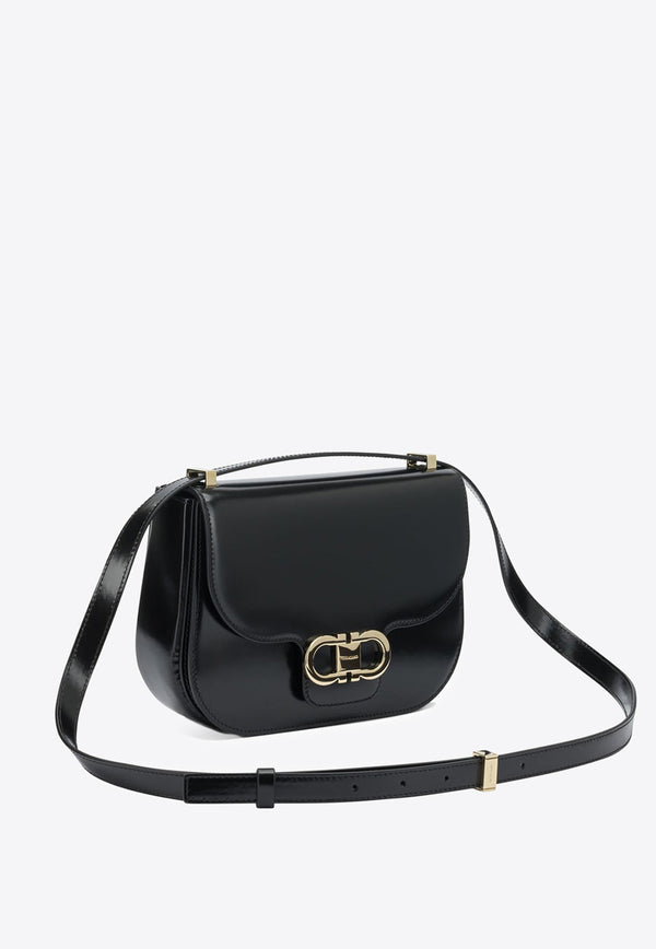 Ferragamo Double Gancini Leather Crossbody Bag Black 0789541_0e354ae4-f8d1-4f89-a884-1db66e42010a