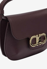 Ferragamo Small Double Gancini Shoulder Bag  Purple 0789843_3f7a2c7f-80b0-4690-93ec-ae02ab676d76