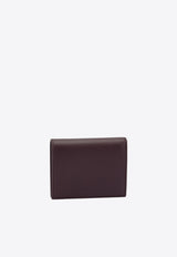 Ferragamo Gancini Compact Leather Wallet Plum 0789858_f5f78c1b-62d8-4587-9c6c-6053ef3e3328