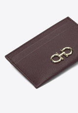 Ferragamo Gancini-Buckle Leather Cardholder Plum 0789861_126705b7-e567-4fa9-866f-480df0da3a81