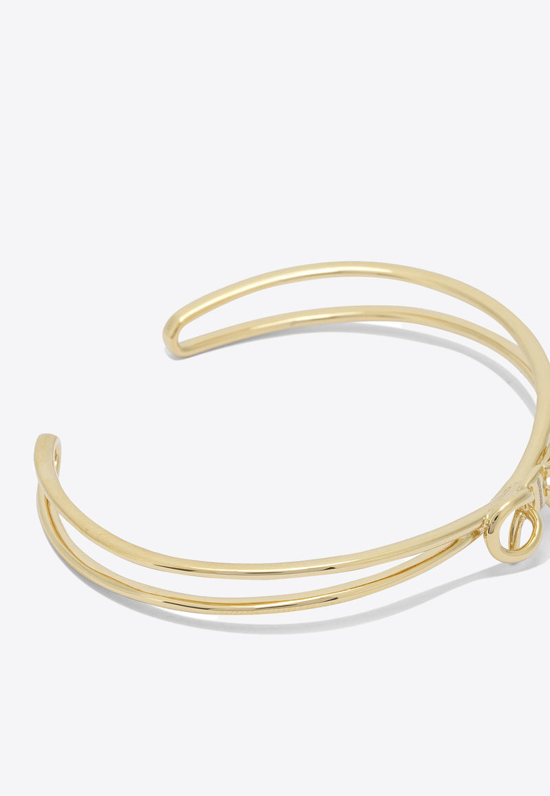 Ferragamo Brass Bow Bangle Gold 0791148_6908f2bc-7e8f-4f39-9c99-5be9b352c07b
