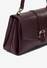 Ferragamo Small Calf Leather Hobo Bag Plum 0791194_09f4375f-217b-4035-9b42-df1d09afe0e8