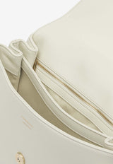 Ferragamo Small Calf Leather Hobo Bag White 0791195_727dba50-5cff-430f-979a-a65296c6605f