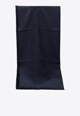 Ferragamo Jacquard Gancini Silk Scarf Navy 0791229_724b8b3f-6c88-446a-8896-2883ad6d8817
