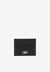 Ferragamo Embossed Gancini Cardholder Black 0792046_96f68cb3-ef8a-4e9a-a237-fa1c6726eb0e