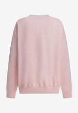 GANNI Poodle Print Sweatshirt Pink A1060026868_55e76726-f97e-4331-b2dc-222c878c67c6