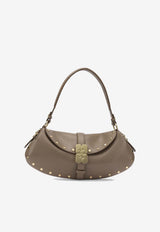 GANNI Small B-Kat Shoulder Bag Brown B206004003P_85a4bf29-12ee-44de-9f53-de5b6ada6d06