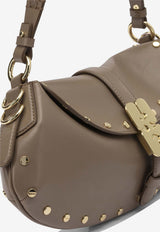 GANNI Small B-Kat Shoulder Bag Brown B206004003P_85a4bf29-12ee-44de-9f53-de5b6ada6d06