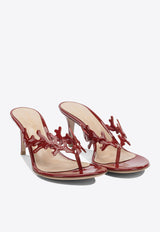Gianvito Rossi Ocean Thong 70 Mules  Red