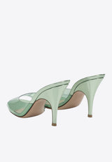Gianvito Rossi Sofia 95 Plexi Mules  Green G1016595RICALOE_3e13f2de-e527-46e4-8b8e-4c9da116d6d4