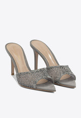Gianvito Rossi Rania 85 Mules  Gray