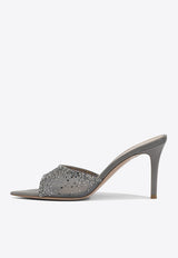 Gianvito Rossi Rania 85 Mules  Gray