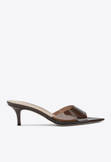 Gianvito Rossi Elle 55 Mules  Brown