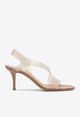 Gianvito Rossi Metropolis 70 Heeled Sandals  Beige