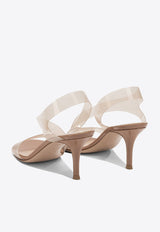 Gianvito Rossi Metropolis 70 Heeled Sandals  Beige