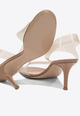 Gianvito Rossi Metropolis 70 Heeled Sandals  Beige