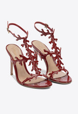 Gianvito Rossi Ocean 95 Leather Sandals Red