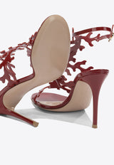 Gianvito Rossi Ocean 95 Leather Sandals Red
