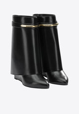 Givenchy Shark 90 Leather Mid-Calf Boots Black BE605LE1J7001_9e6179eb-2567-4072-9abd-b5ffdfd79b3c