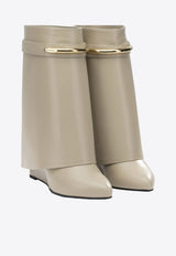 Givenchy Shark Pinch 90 Mid-Calf Leather Boots Beige BE605LE1J7250_5444b661-6a47-466f-a85f-581c0b0c7c89