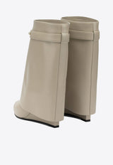 Givenchy Shark Pinch 90 Mid-Calf Leather Boots Beige BE605LE1J7250_5444b661-6a47-466f-a85f-581c0b0c7c89